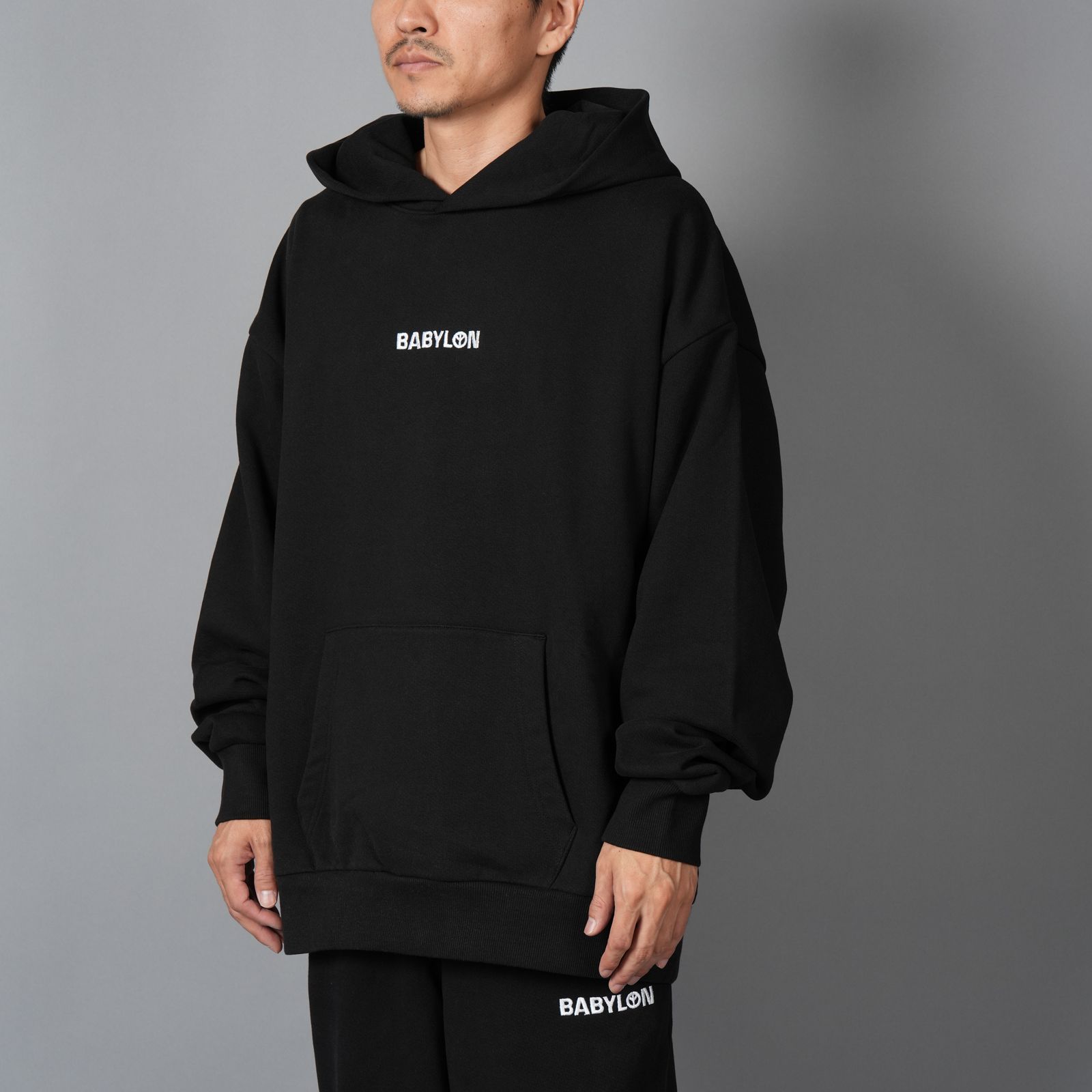 SHOP HOODIE / ショップフーディー  (ジェッドブラック)
