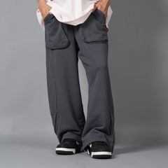 FLOWING SWEATPANTS / フローウィング スウェットパンツ  (スモークグレー)