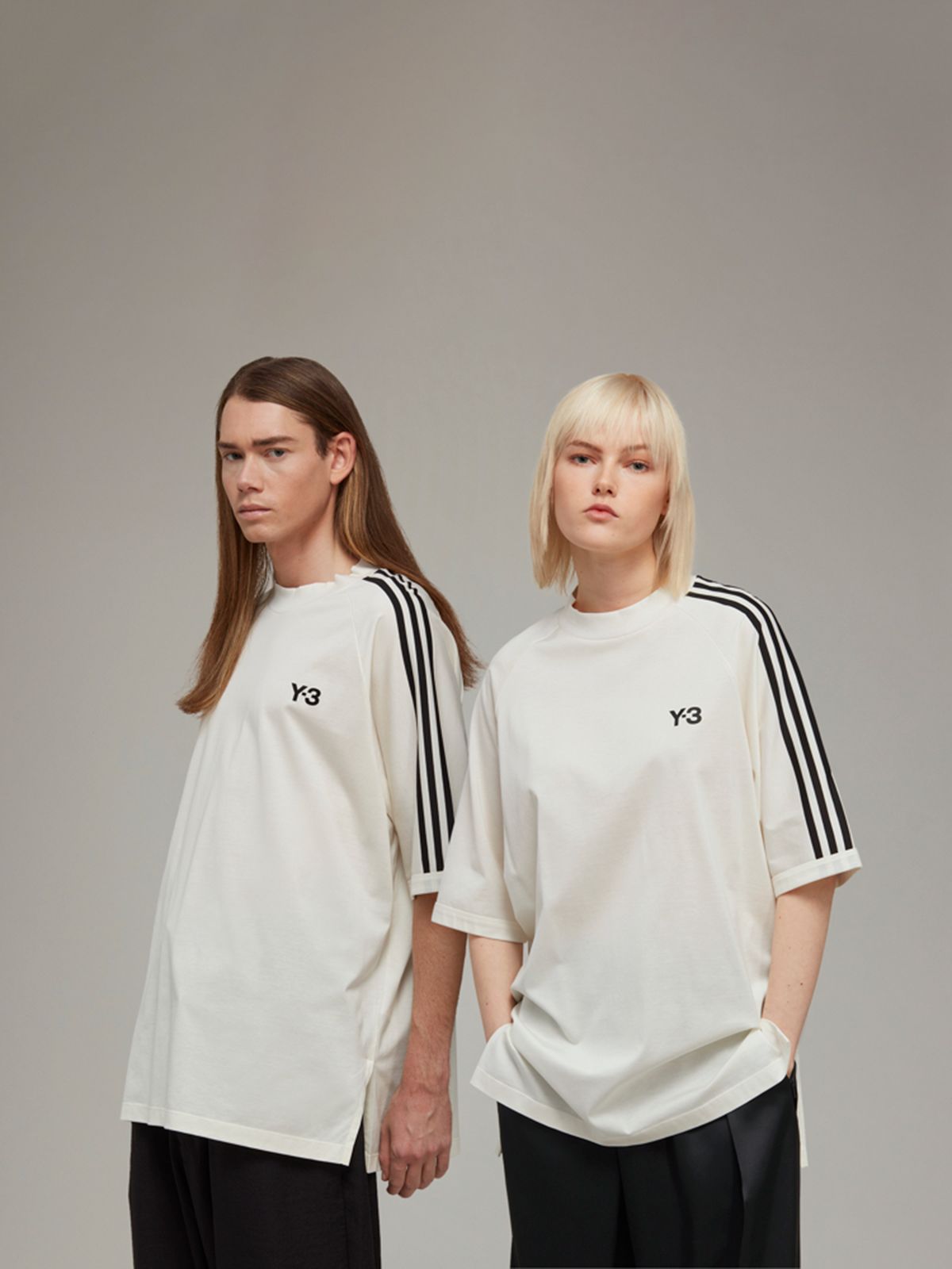 Y-3 - 3S SS TEE / スリーストライプ Tシャツ 【オーバーシルエット