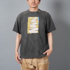 【コラボ】SM-HR8-0000-C45 / PM_SS TEE / SAINT PAM / BLACK / Tシャツ (ブラック)