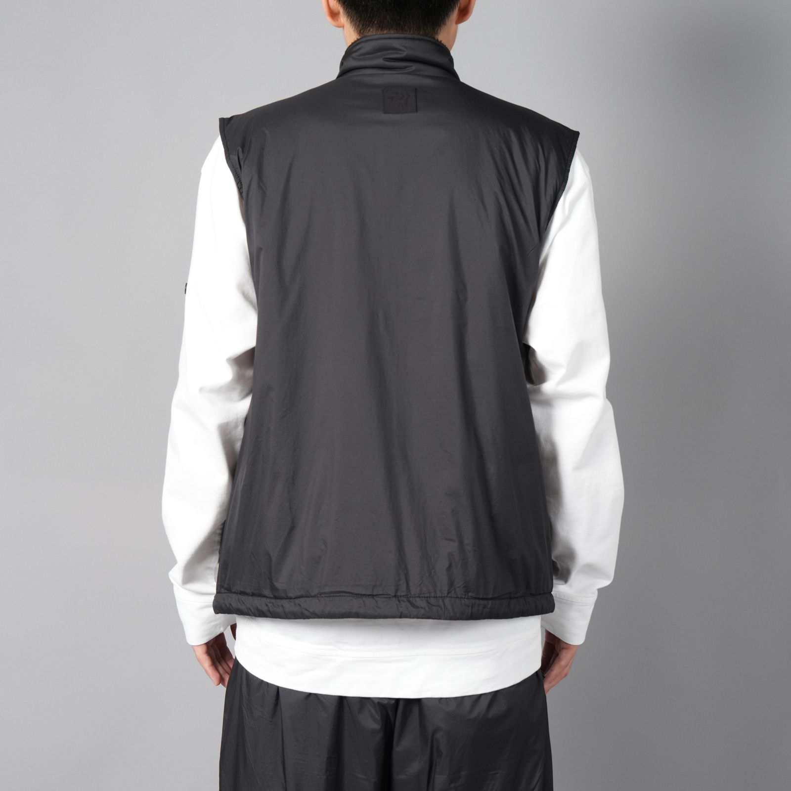 【ラスト1点】WR NY RIP x POLATEC®ALPHA® VEST  / ナイロンリップストップベスト (ブラック)