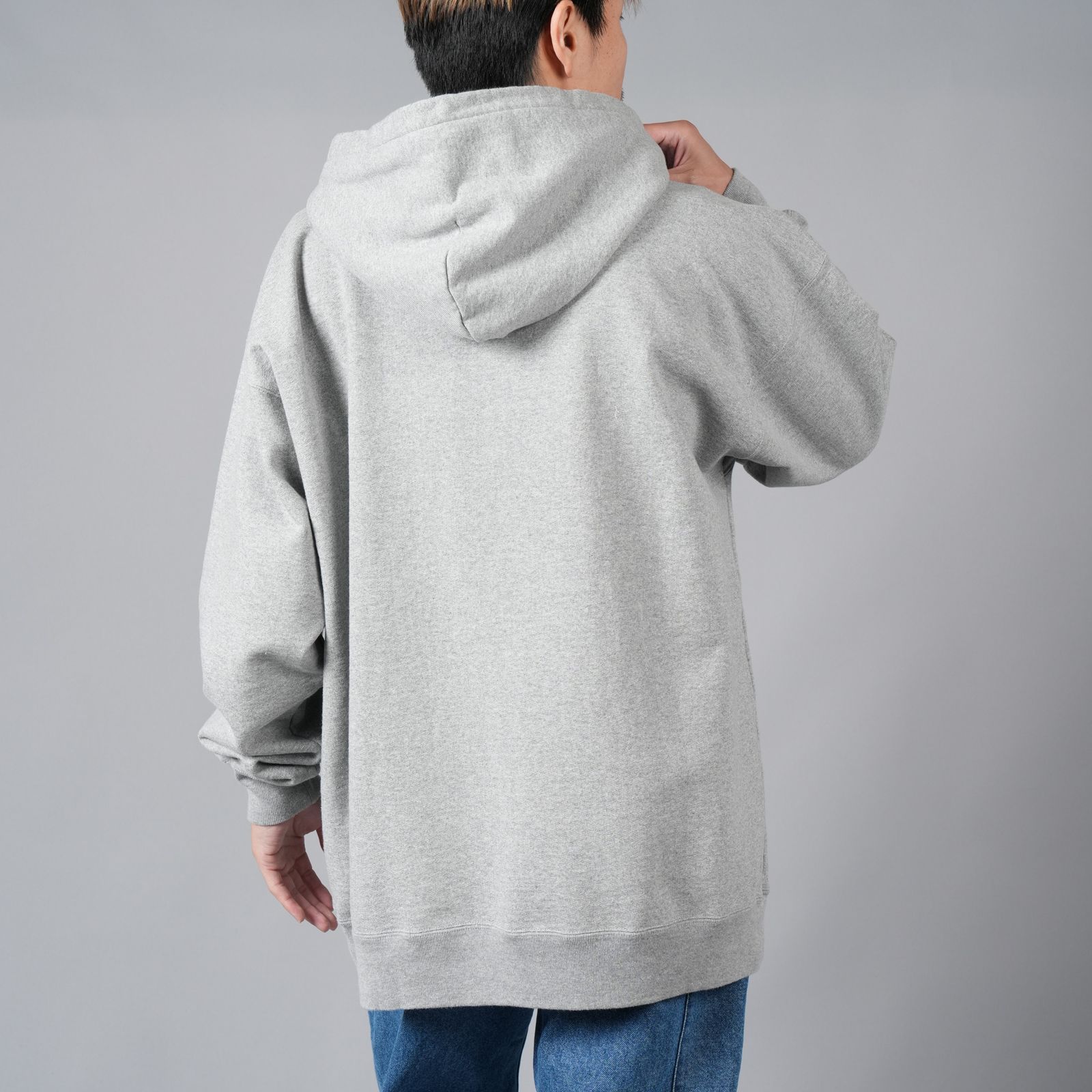 【ラスト1点】 HEART LOGO HOODIE /  ハートロゴ フーディー (グレー)
