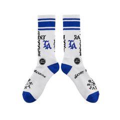 [3月23日(土)10時発売!!] 【限定】SM-YS8-0000-C13 / BR_SOCKS / LA / WHITE / ソックス (ホワイト/ブルー)