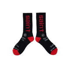 【残りわずか】SM-HR8-0000-105 / SOCKS / SIT DOWN / BLACK / ソックス シットダウン (ブラック)
