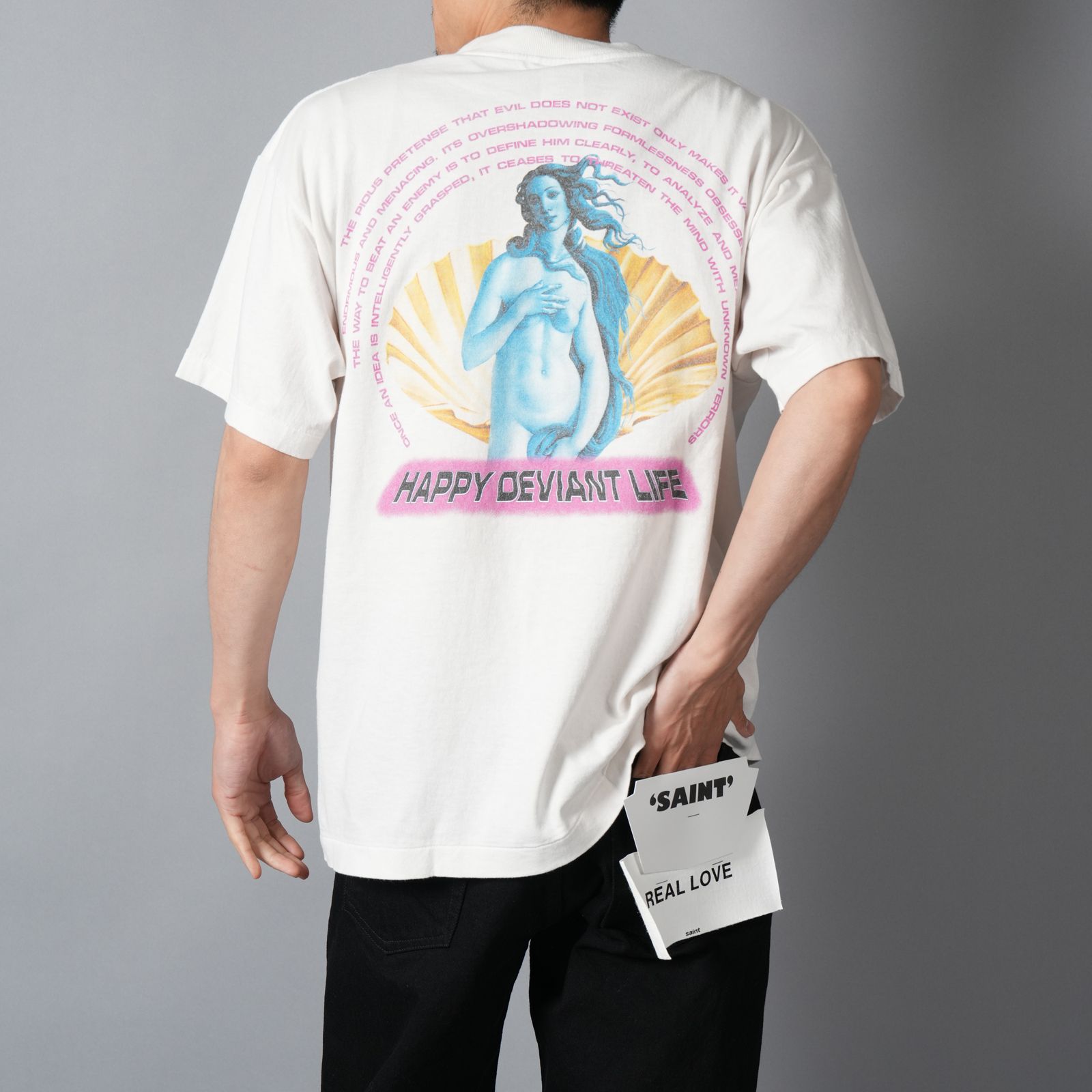【ラスト1点】SM-MK8-0000-010 / SS T-SHIRT / MAGIC SAINT / WHITE / Tシャツ (ホワイト)