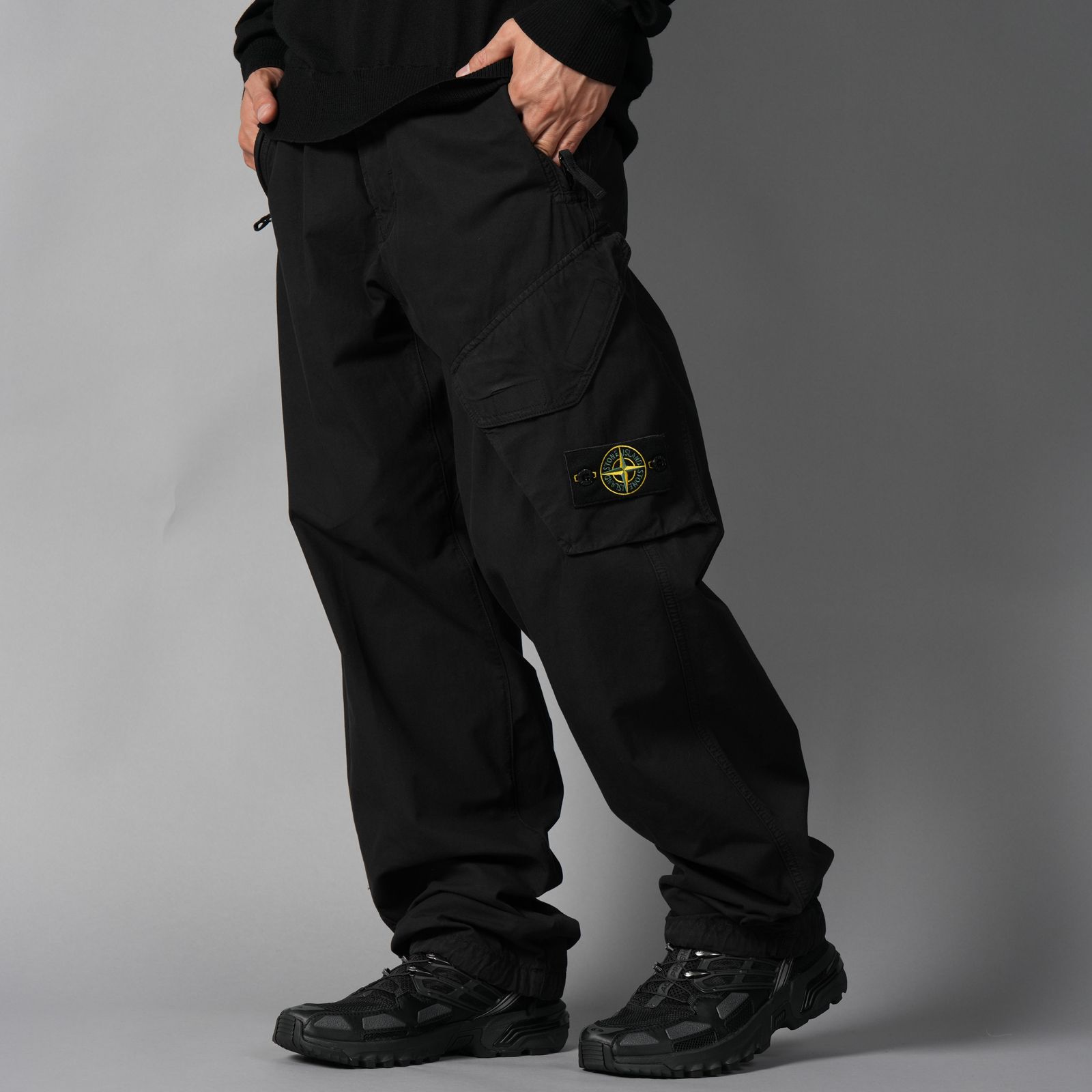 3100027 / CARGO PANTS / カーゴパンツ (ブラック)