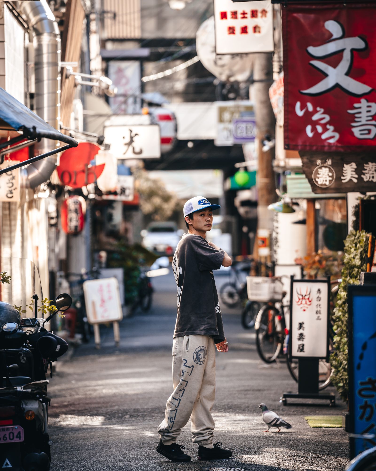 ラスト1点 / SM-S22-0000-016/SS TEE/DMJ/ BLACK / Tシャツ  (ブラック)