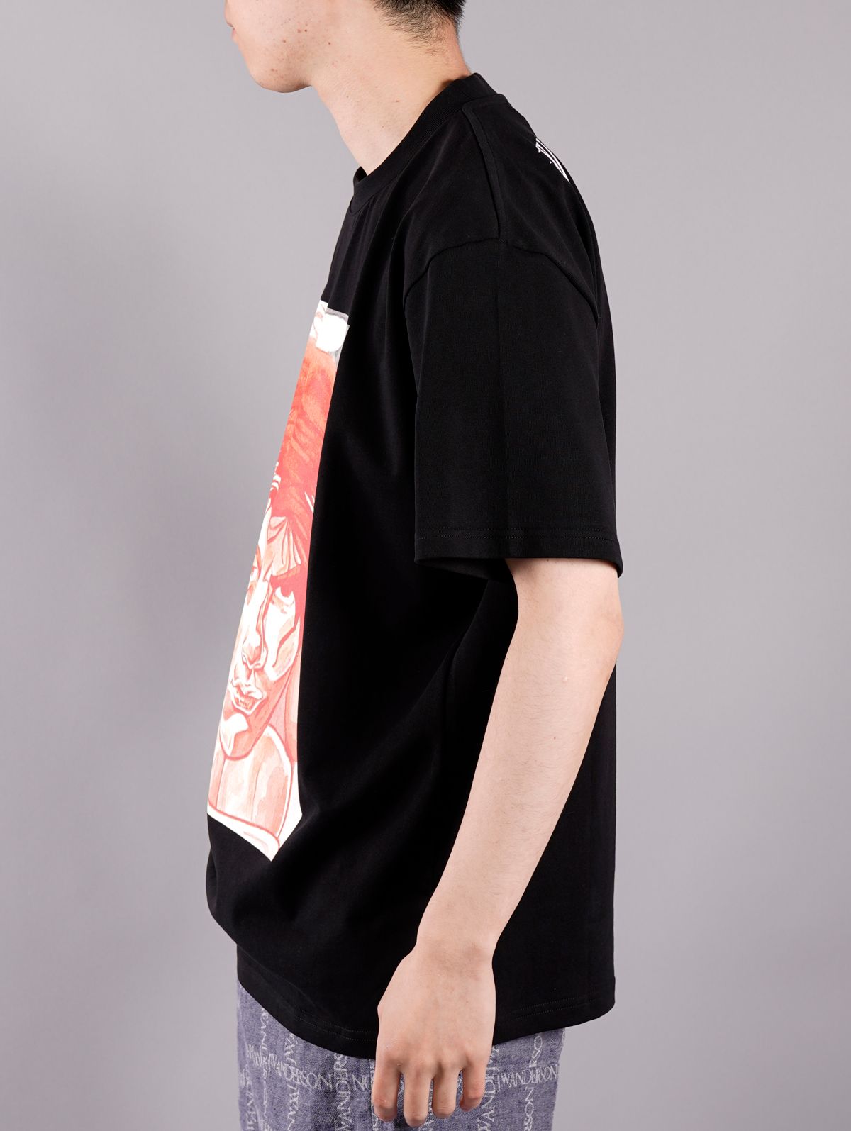 JW ANDERSON - ラスト1点 / OVERSIZED PRINTED FACE T-SHIRT 