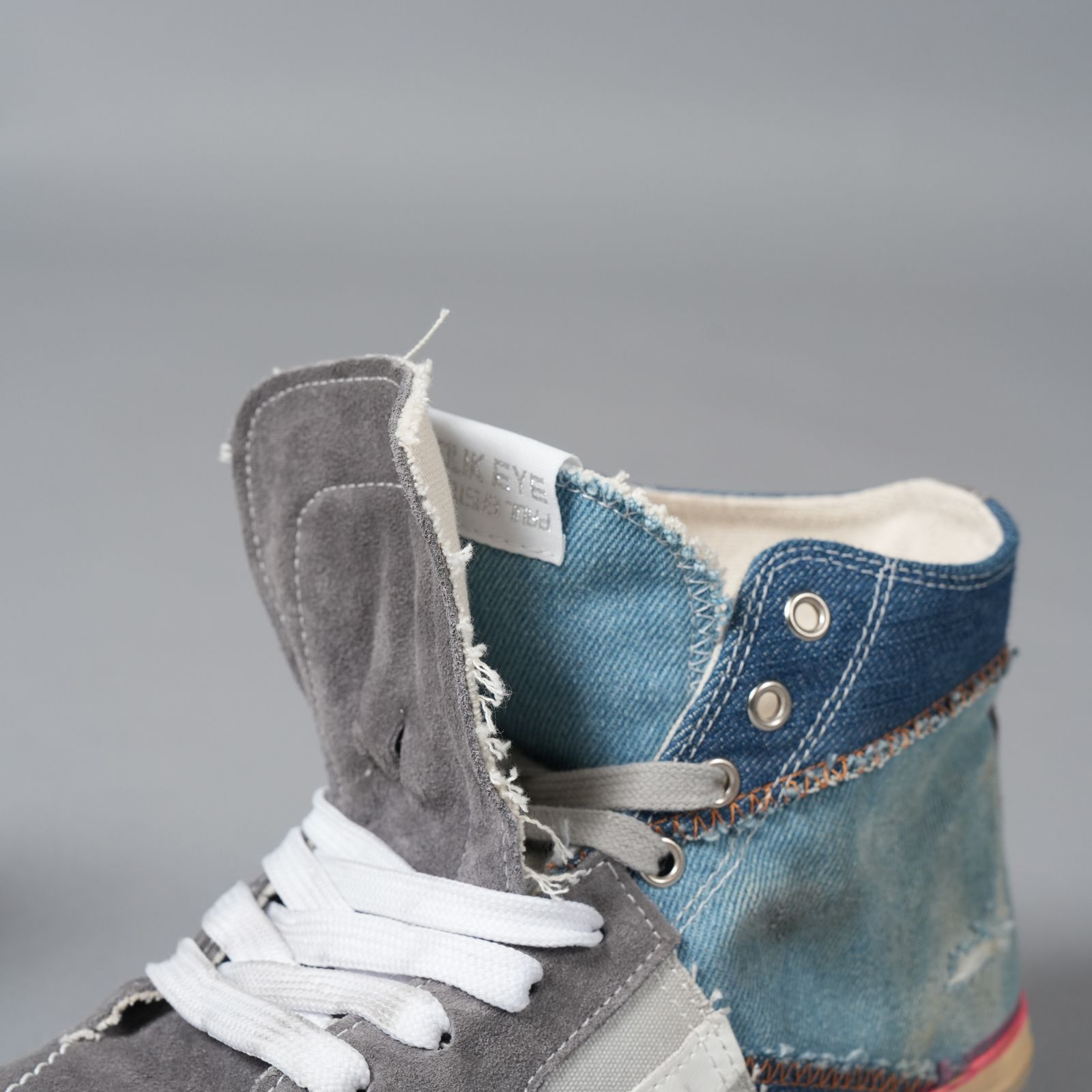 【ラスト1点】CALY STAR HI / キャリースターハイ / スニーカー (グレー/デニム)