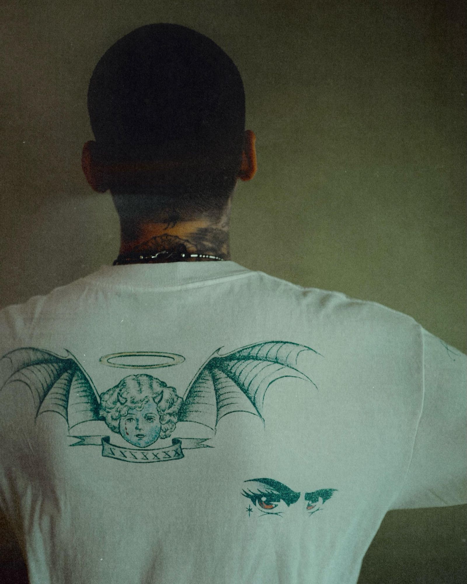 美品 OAMC 24SS SCRIBBLE TOWER SHIRT S ホワイト logo layered shirt sweat o/p – BUNNY APARTMENT