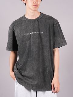ラスト1点 / Hotfix logo grill tee in compact jersey  / フォットフィックスロゴ グリル T イン コンパクトジャージー / Tシャツ (アシッドブラック)