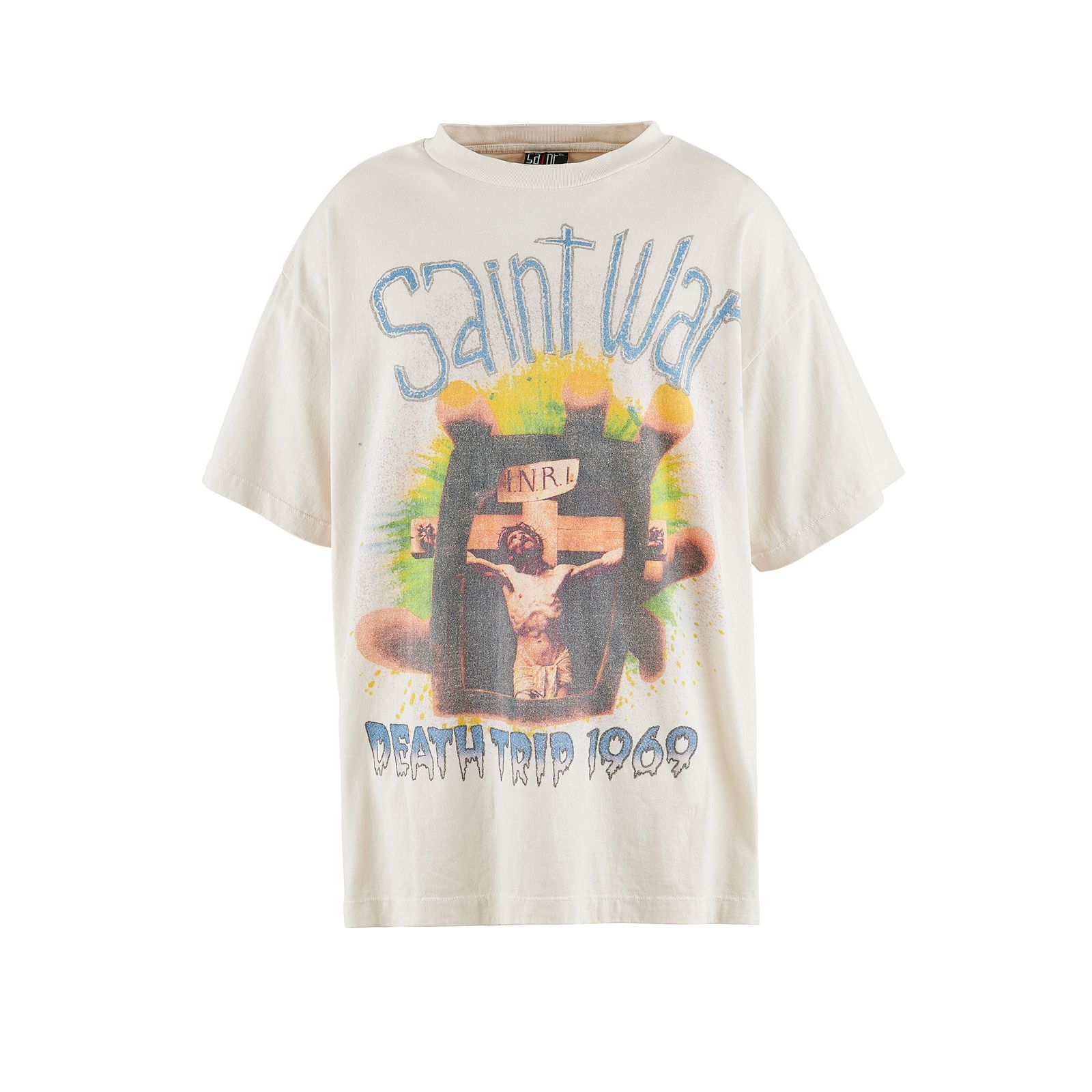 SAINT M×××××× - 【ラスト1点】[4月27日(土)10時発売!!] SM-YS8-0000-007 / SS TEE / SAINT  WAR / WHITE / Tシャツ (ホワイト) | Confidence