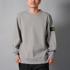 6100017 / ORGANIC COTTON INTERLOCK  / クルーネックスウェット (グレー)
