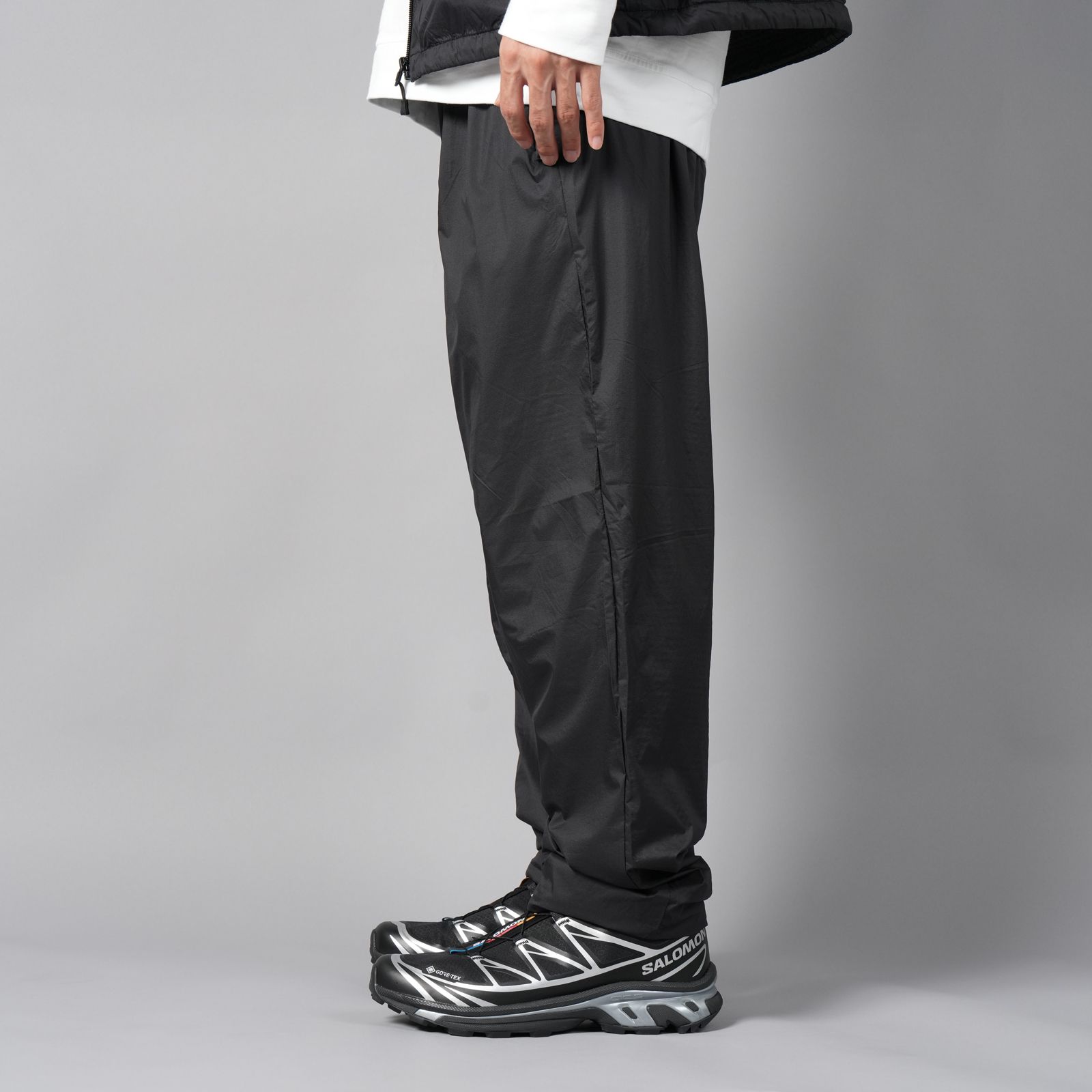 【ラスト1点】WR NY RIP x POLATEC®ALPHA® PANTS  / ナイロンリップストップパンツ (ブラック)