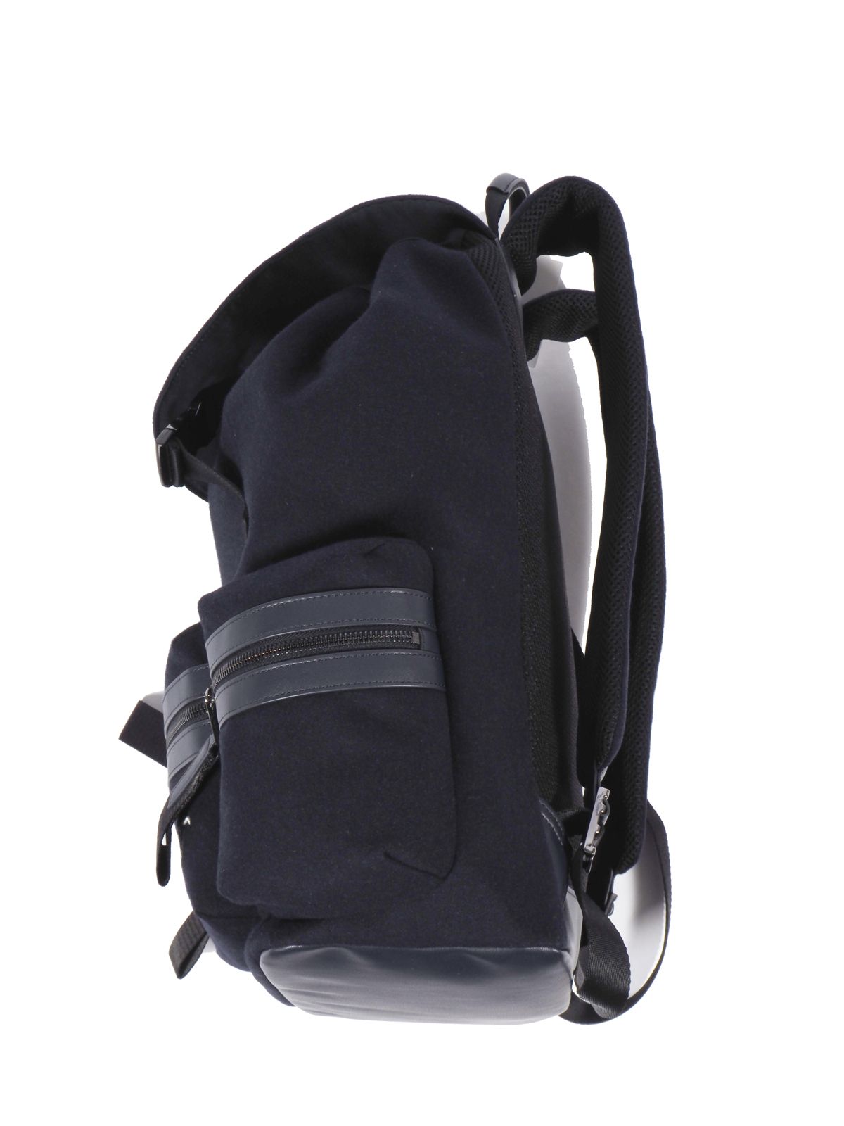 HC SIGNATURE FLAG FLAP BACK PACK / ヒルフィガーコレクション シグニチャー フラッグ フラップ バックパック (ネイビー)