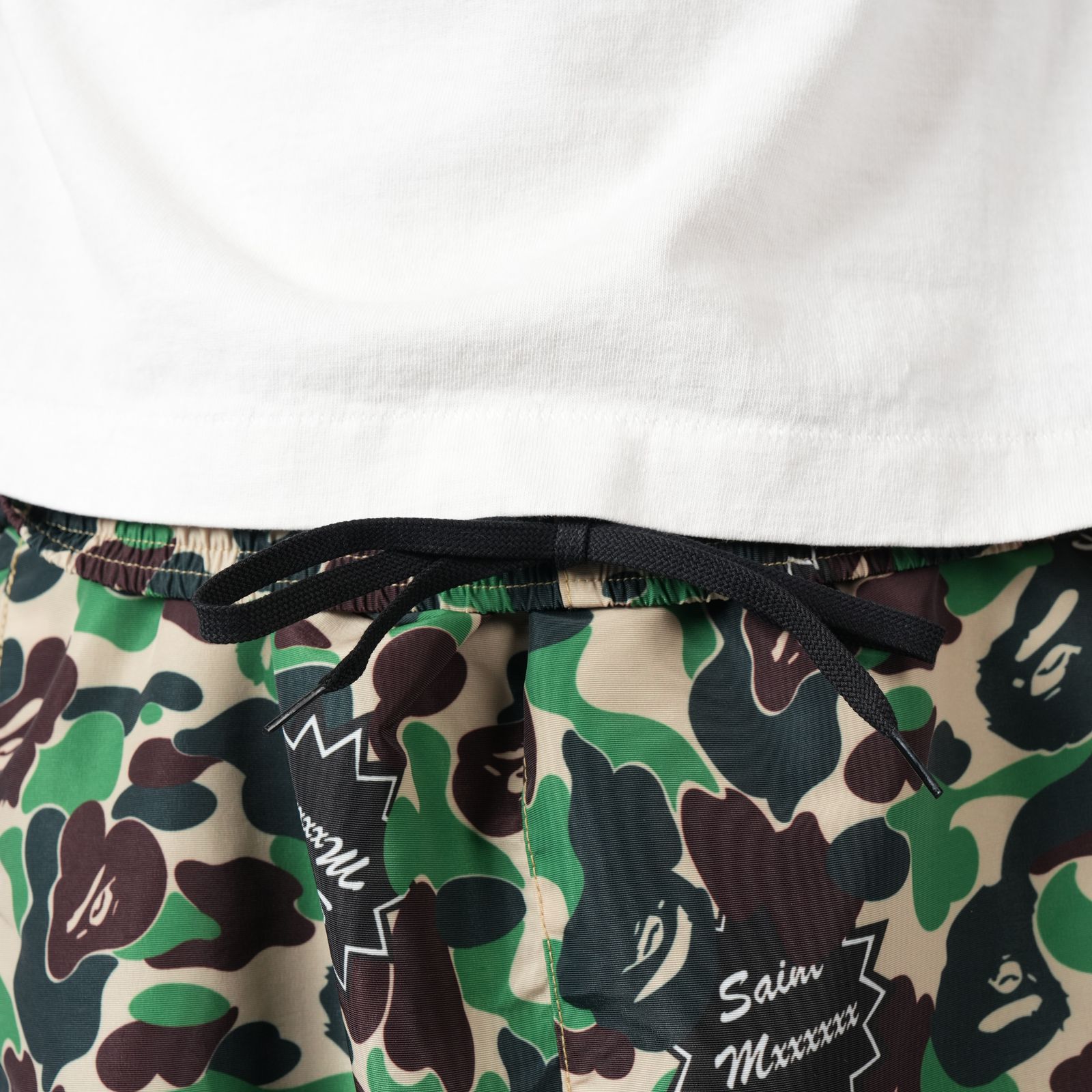 【限定】SM-YS8-0000-C30 / AP_TRACK PNT / ST APE / CAMO / トラックパンツ(カモフラ)