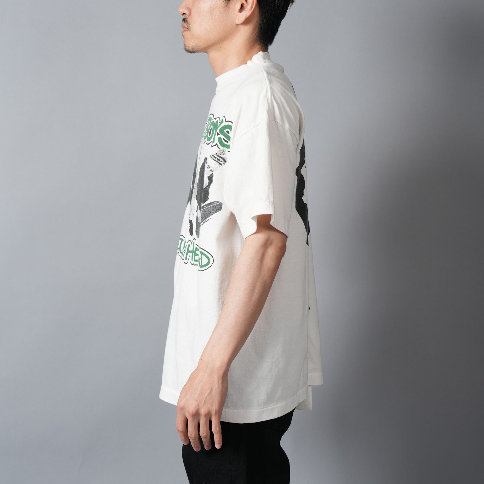 【ラスト1点】【コラボ】SM-MK8-0000-C23 / BTB_SS T-SHIRT / BEASTIEBOYS / WHT / Tシャツ (ホワイト)