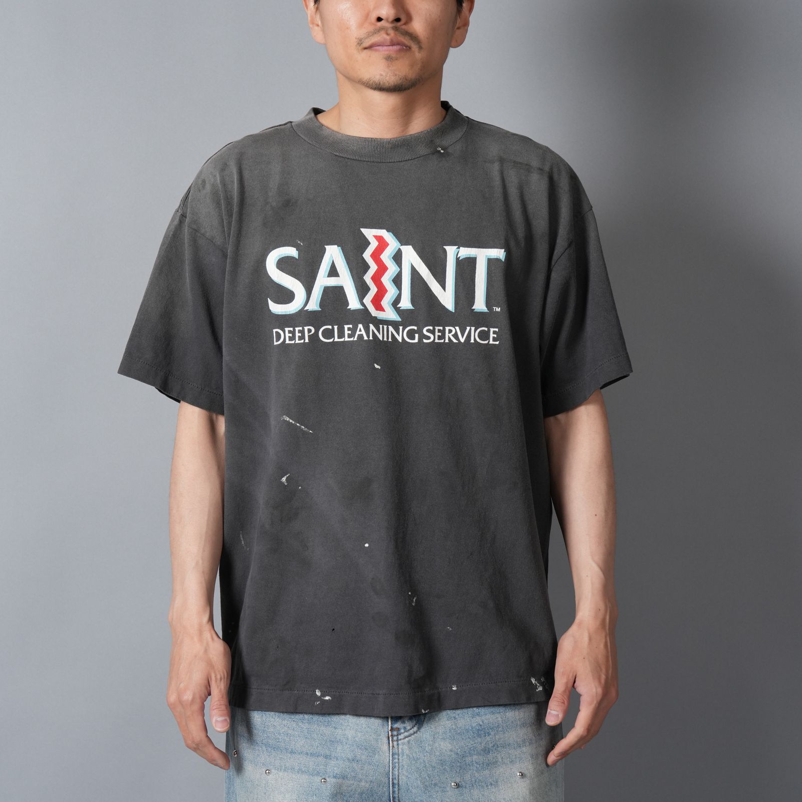 SM-MK8-0000-005 / SS T-SHIRT / SAINT / BLACK / Tシャツ (ブラック)