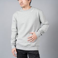 【ラスト1点】 BALMAIN STITCH COLLAR SWEATSHIRT / バルマン ステッチカラー スウェットシャツ (グレー)