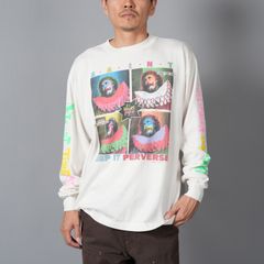 【ラスト1点】SM-HR1-0000-037 / LS TEE / KEEP IT / WHITE / ロンT・カットソー (ホワイト)