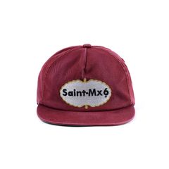 【ラスト1点】SM-HR8-0000-076 / 5PANEL CAP / EAT ME / キャップ (バーガンディ)