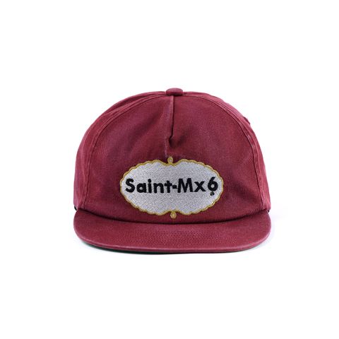 【ラスト1点】SM-HR8-0000-076 / 5PANEL CAP / EAT ME / キャップ (バーガンディ)