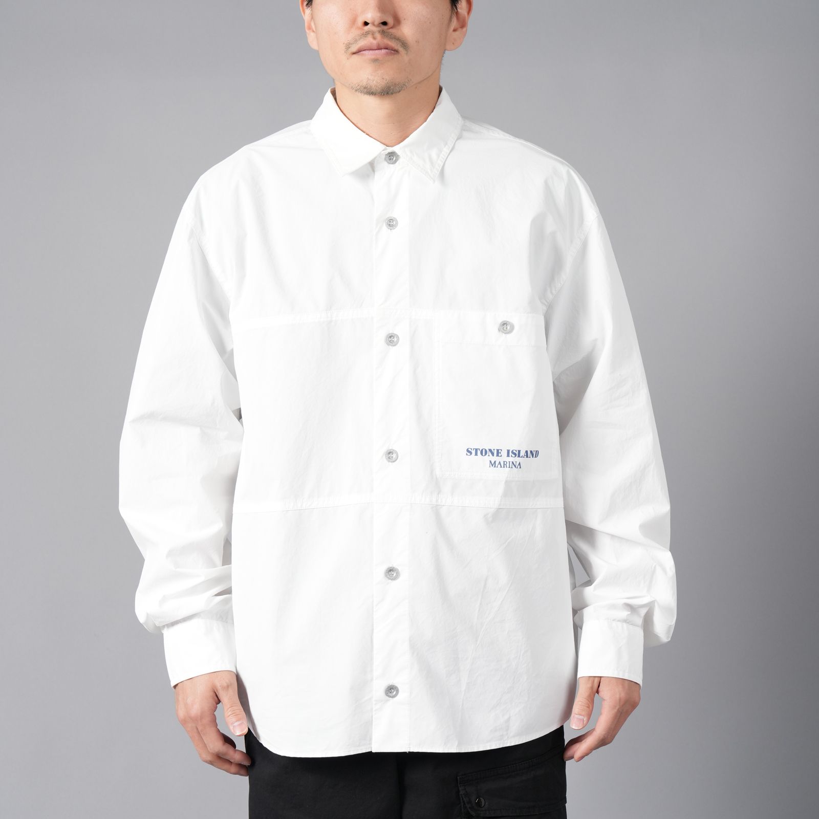 STONE ISLAND - 【ラスト1点】109X3 / STONE ISLAND MARINA_PLATED