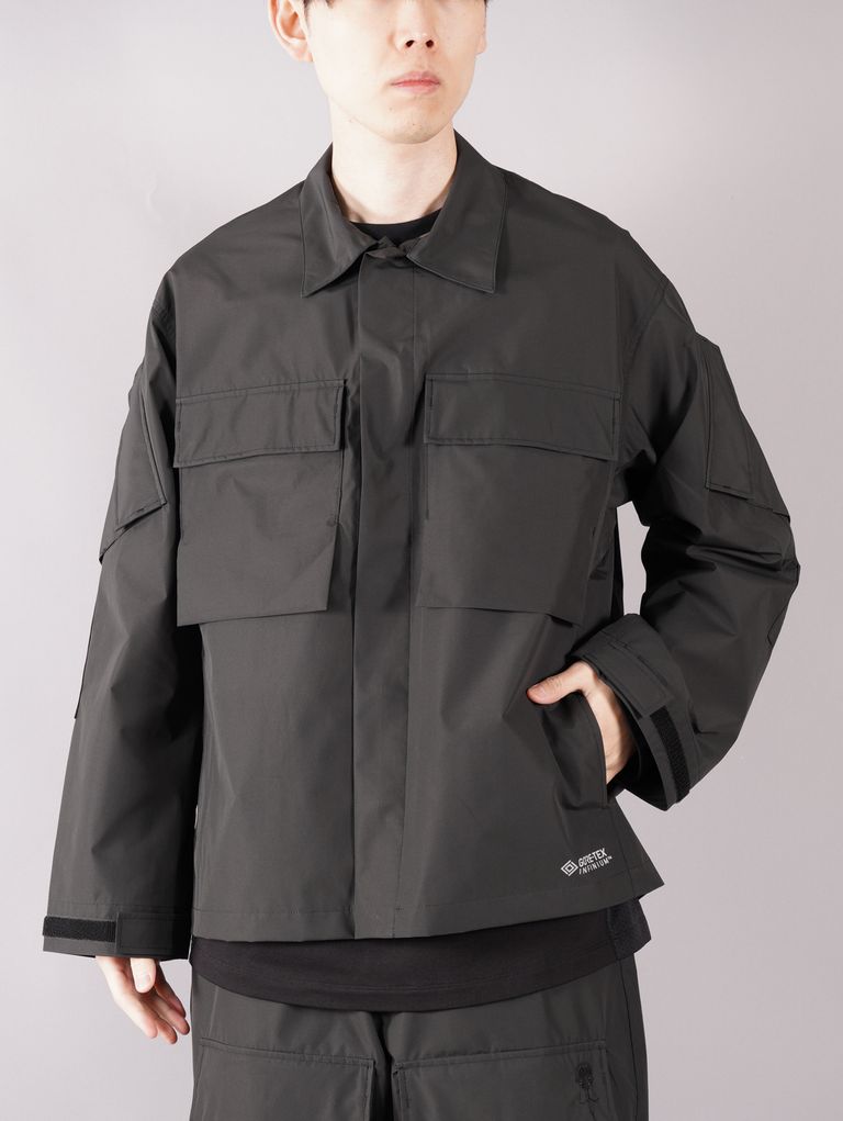 D-VEC - ラスト1点 / GORE-TEX INFINIUM 2L SHIRT JACKET / ゴアテック  