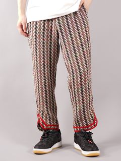 ラスト1点 / BASEBALL STRIPE PANTS / ベースボール ストライプ パンツ (レッド)