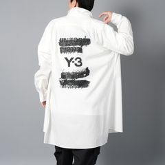 Y-3 Graphic Shirt / グラフィックシャツ / 長袖シャツ (ホワイト)