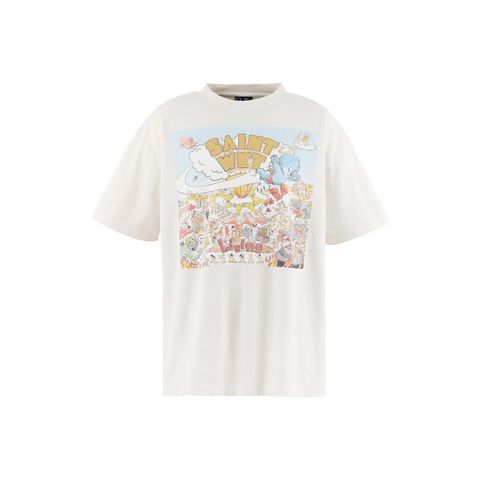 SM-MK8-0000-016 / SS T-SHIRT / SAINT WET / WHITE / Tシャツ (ホワイト)