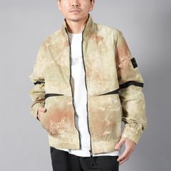 【ラスト1点】661E1 / DISSOLVING GRID CAMO ON ECONYL REGENERATED NYLON /BLOUSON / ブルゾン / ナイロンジャケット (ベージュ)