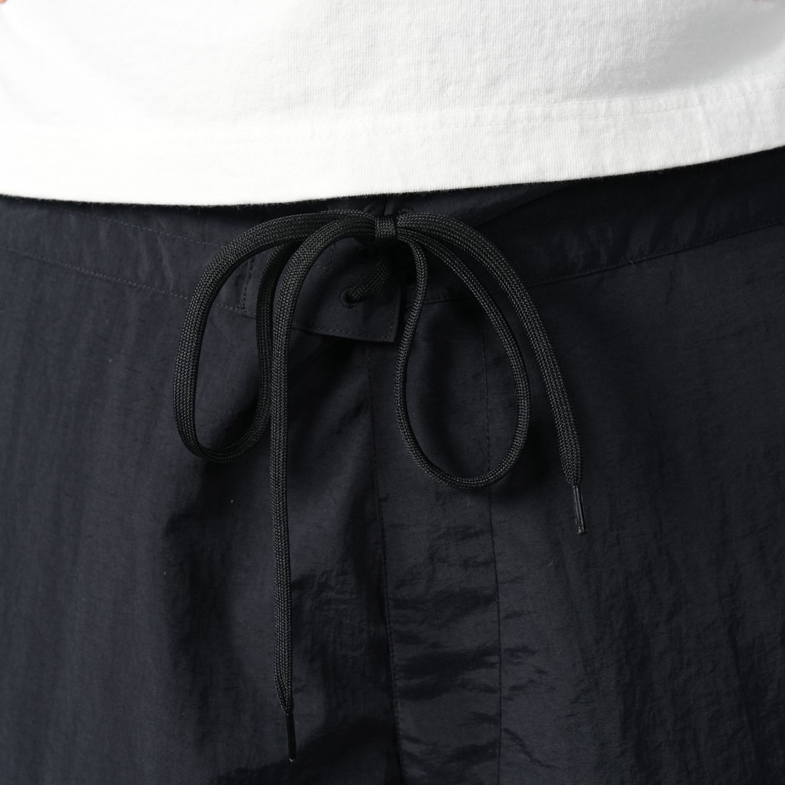 SM-MK8-0000-071 / NYLON SHORTS  / I LOVE SAINT / BLACK / スイムショーツ  (ブラック)