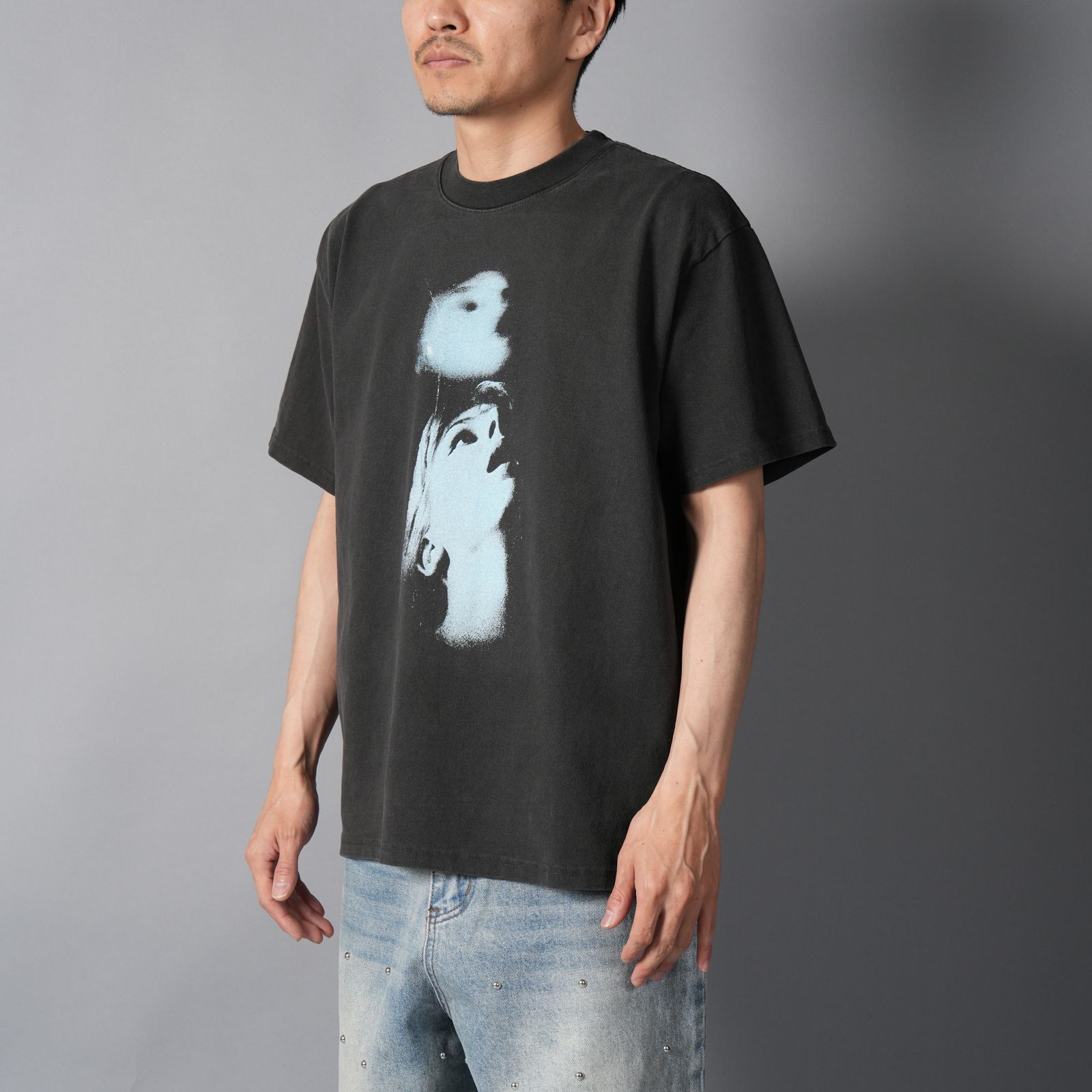 GHOST, teet / Tシャツ (ヴィンテージブラック)