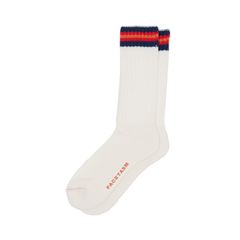 RIB SOCKS / リブソックス  (ホワイト)