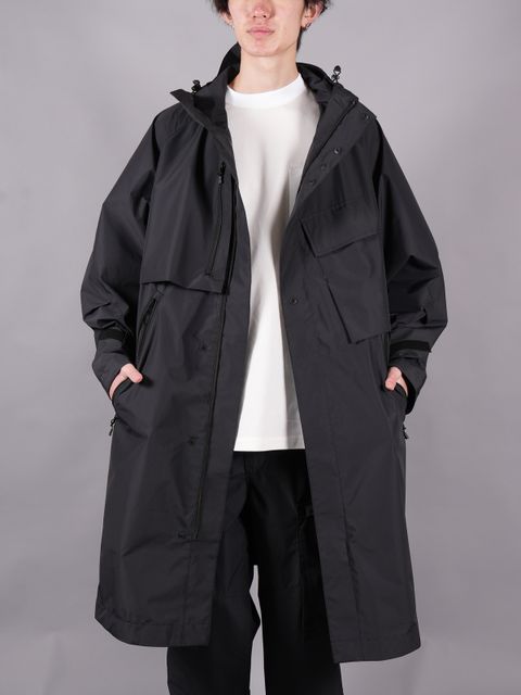 【ラスト1点】 GORE-TEX INFINIUM HOODIE COAT / ゴアテックス インフィ二アム フーディー コート (ブラック)