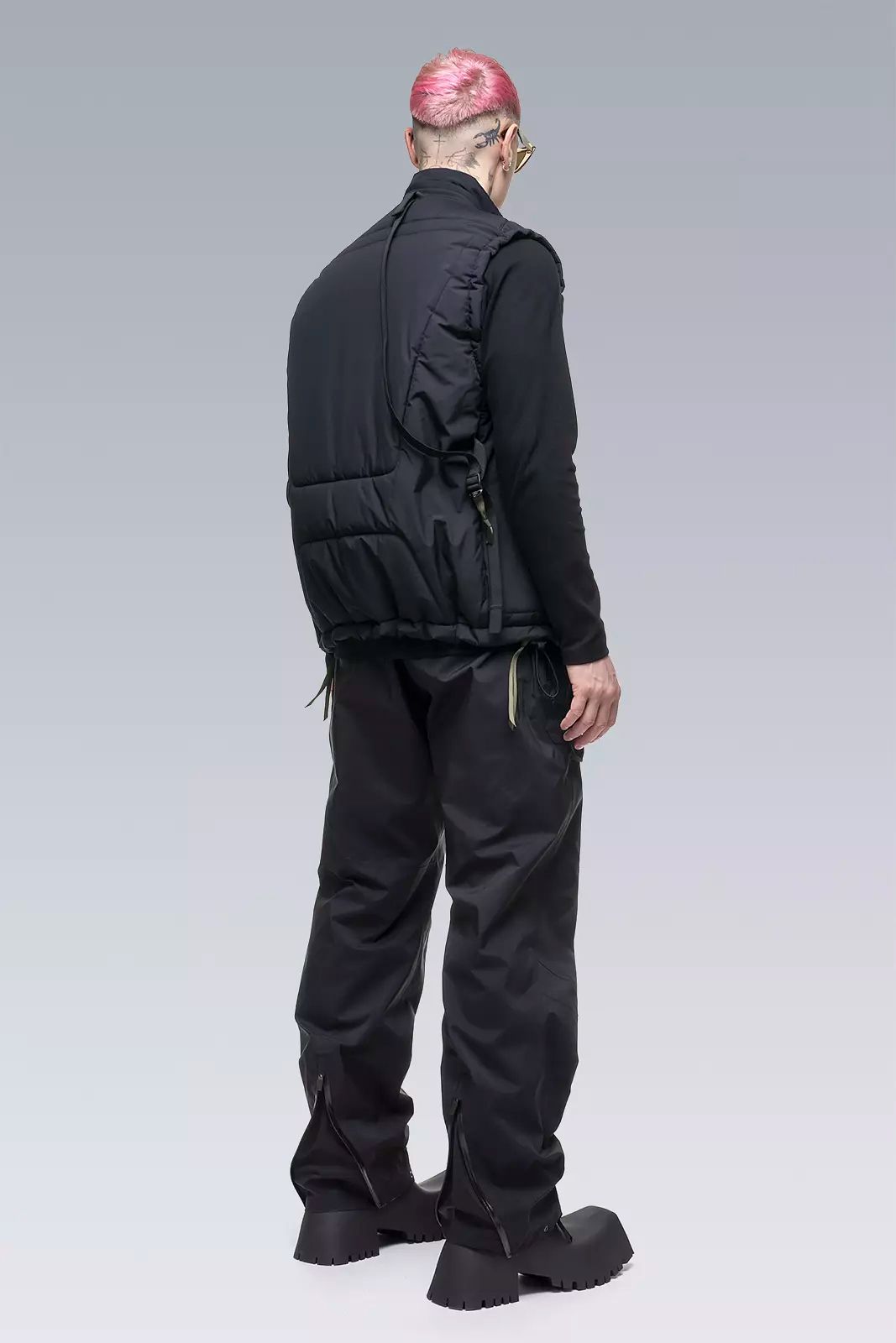 【ラスト1点】V91-WS / Windstopper® PrimaLoft® Modular Liner Vest Gen. 1 / [2L Gore-Tex][PRIMALOFT][ワイドフィット] (ブラック)