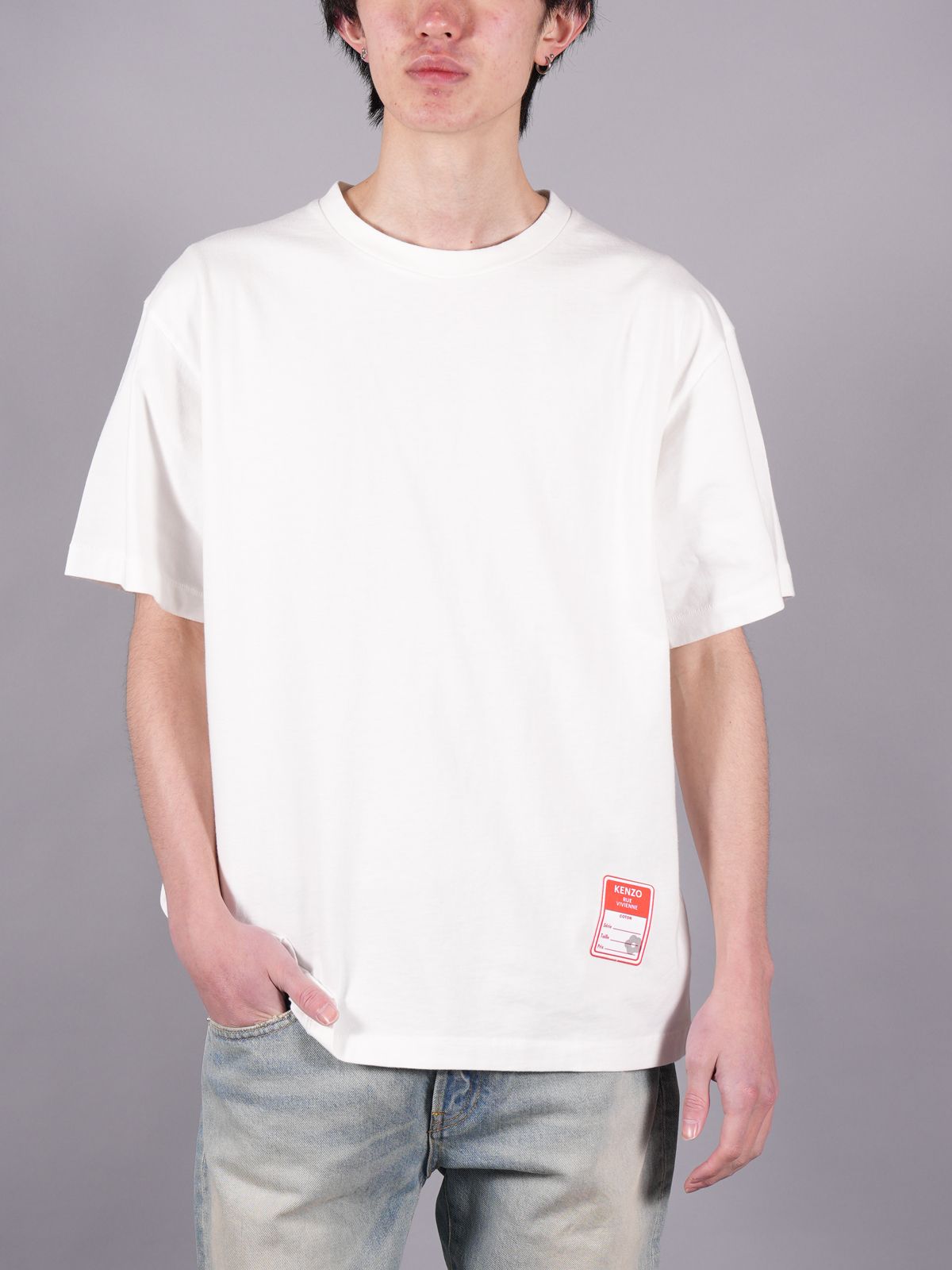 KENZO - 【ラスト1点】 PAPER LABEL OVERSIZE T-SHIRT