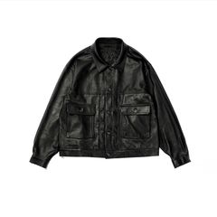 TRUCKER JACKET / トラッカージャケット (ブラック)