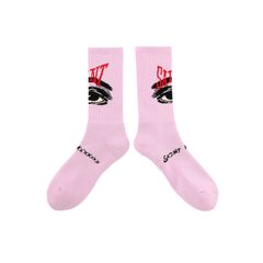 SM-MK1-0000-109 / SOCKS / EYE / LAVENDER / ソックス  (ラベンダー)
