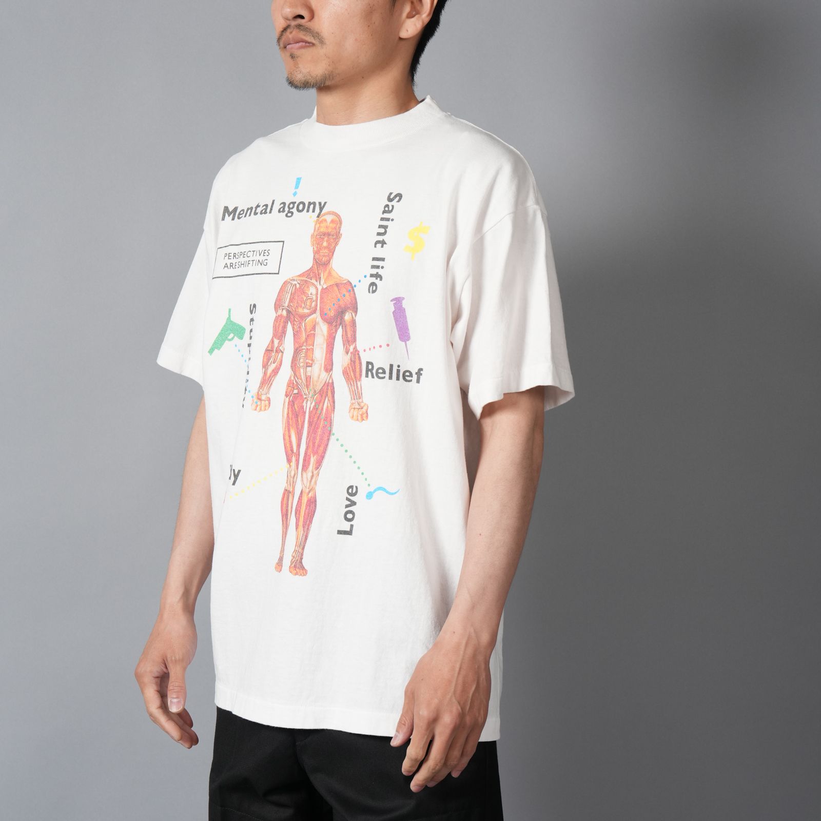 【残りわずか】SM-MK8-0000-013 / SS  T-SHIRT / BODY / WHITE / Tシャツ (ホワイト)