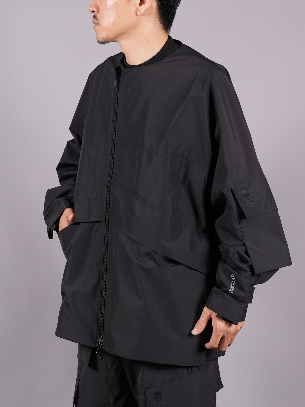 D-VEC - 【ラスト1点】WINDSTOPPER BY GORE-TEX LABS 2L SHRTS JACKET / ゴアテックス ラボ /  シャツジャケット (ブラック) | Confidence