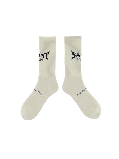 ラスト1点 / SM-A22-0000-067 / SA_SOCKS / S ROOM / ECRUxBLK / シャーマーアカデミー ソックス  (ブラック)