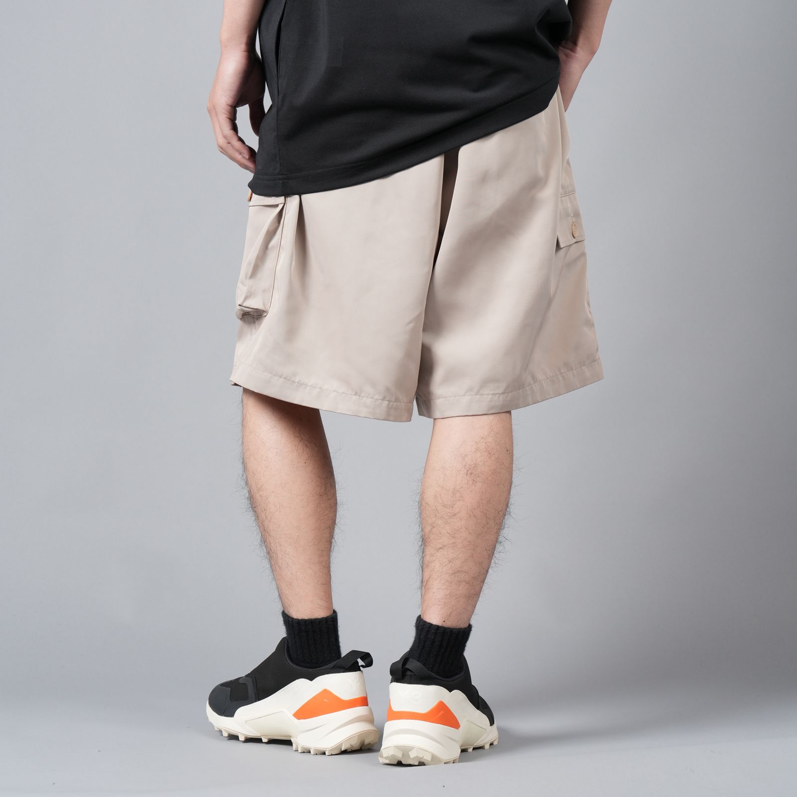 【ラスト1点】NYLON TWILL SHORT / ナイロンツイールショーツ / パンツ (ベージュ)