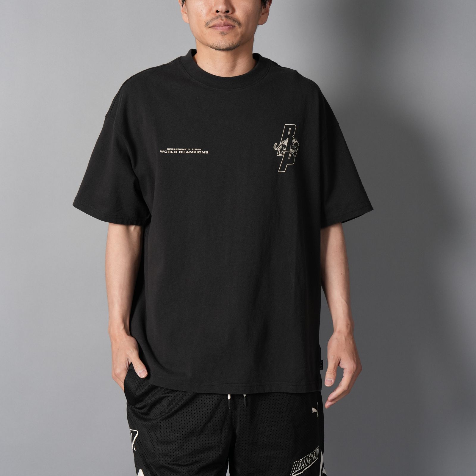 REPRESENT SS TEE / リプレゼント Tシャツ (プーマブラック)
