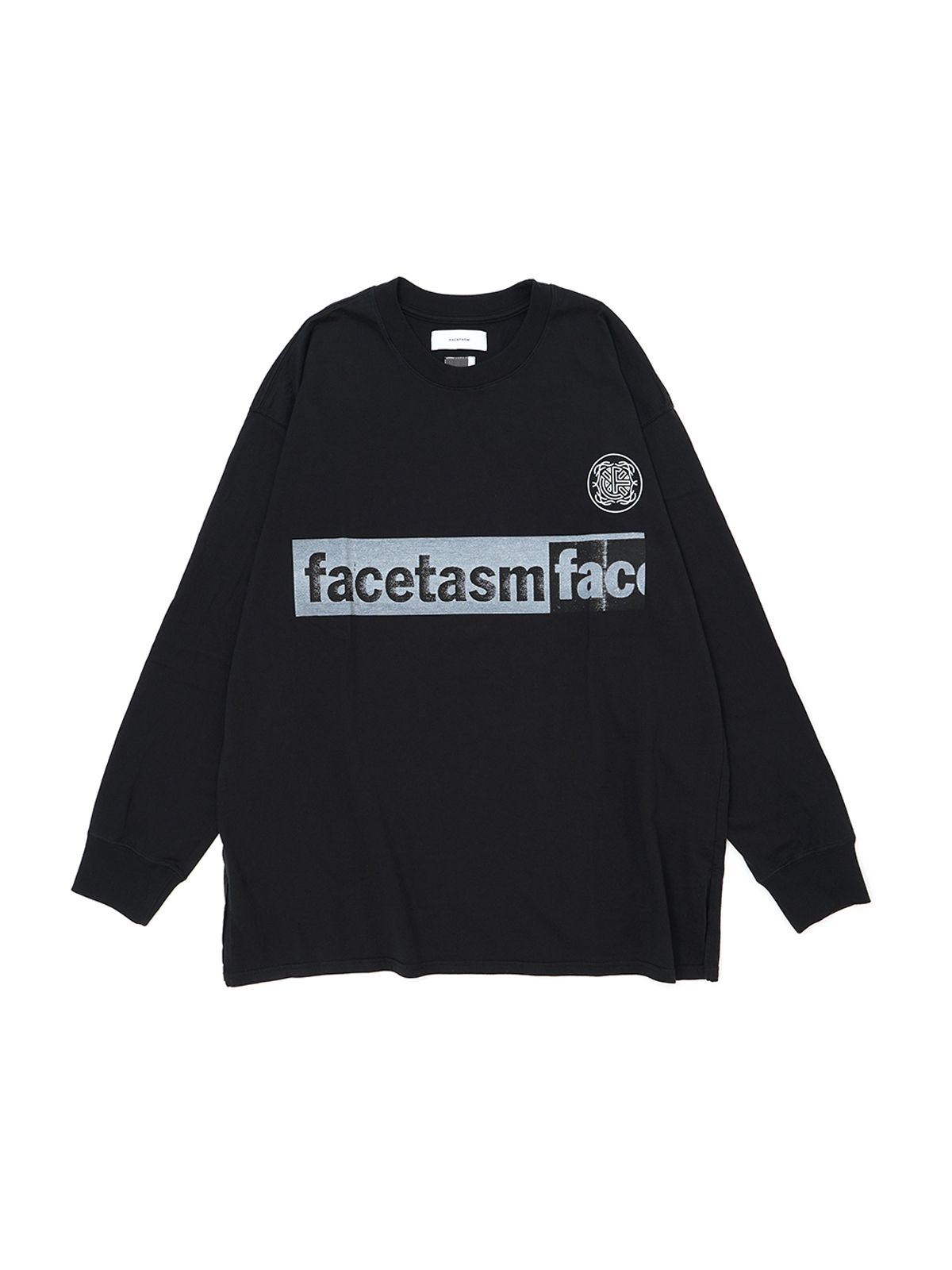 【ラスト1点】LOGO LONG TEE / ロングTシャツ(ロゴ) / TOF-TEE-U04 / カットソー / ブラック / メンズ
