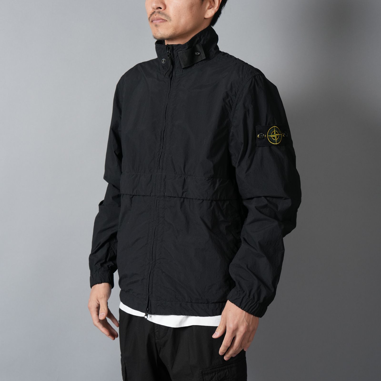 4100056 / NYLON SMERIGLIATO-TC / JACKET / ジャケット (ブラック)