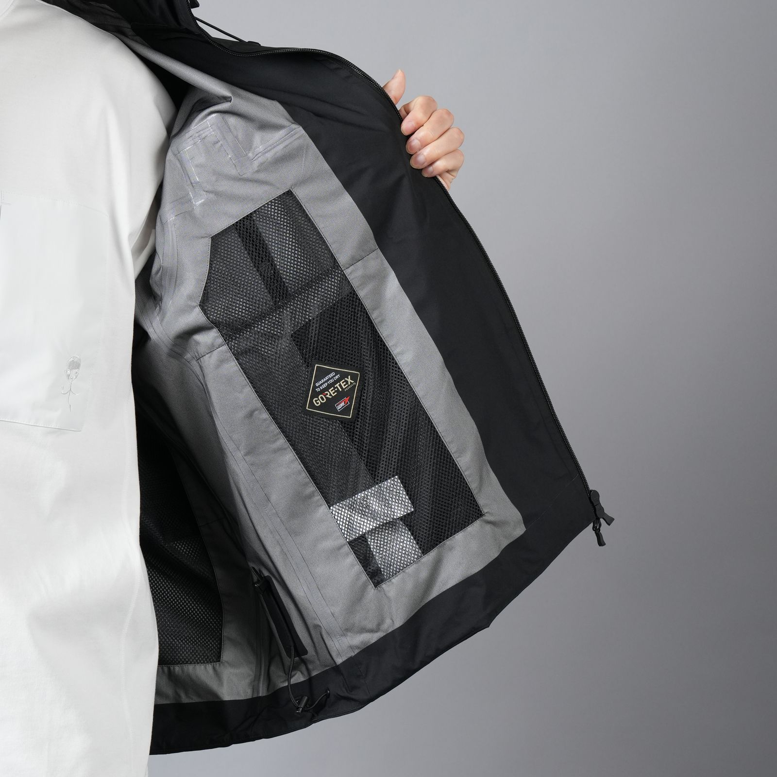 【ラスト1点】 GORE-TEX PRODUCT 3L S.R.G.SHELL / ゴアテックス  スリーレイヤー  シェル (ブラック)