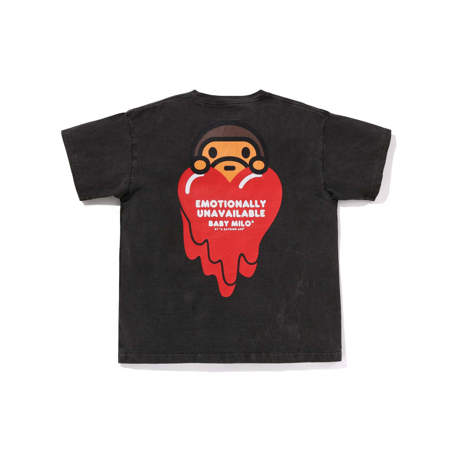 【ラスト1点】【コラボ】EU-HR8-0000-C33 / EU MILO SS TEE/ BLACK / Tシャツ (ブラック)