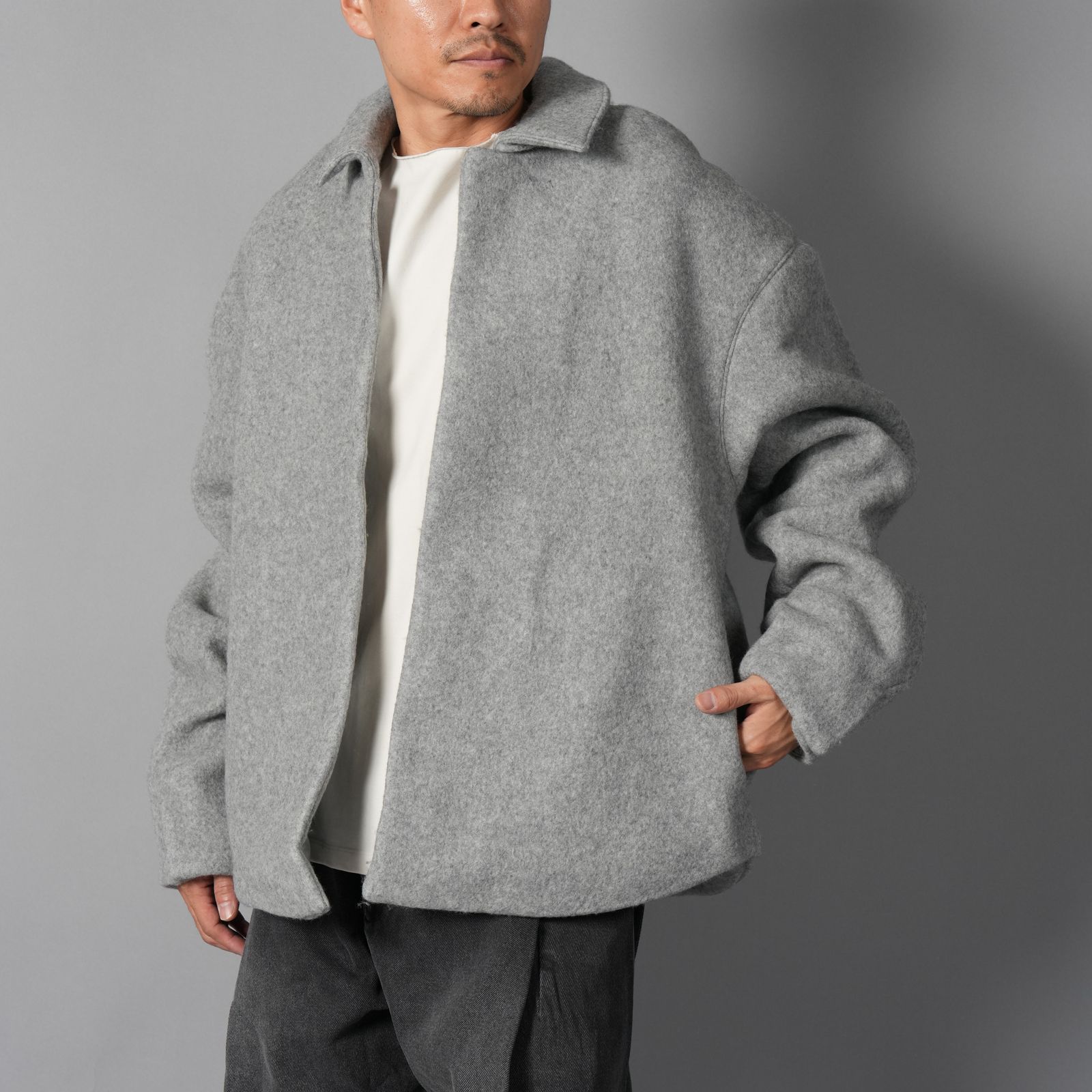 WOOL COVE JACKET  / ウール コーブ ジャケット (クロウド)
